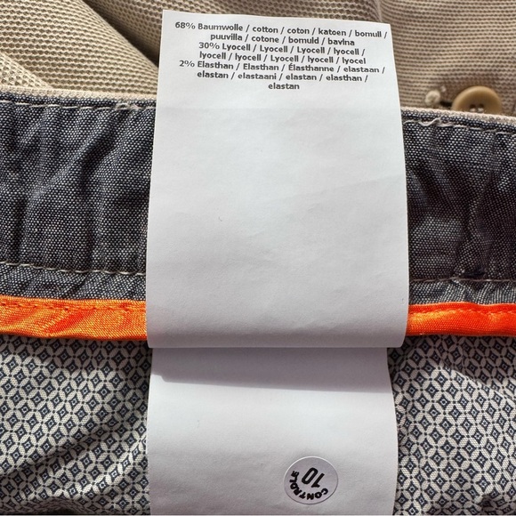 GARDEUR Modern Chino Slim Fit Savage 2 Pants Golf Nautical Size 38x34 NEW - Picture 9 of 9